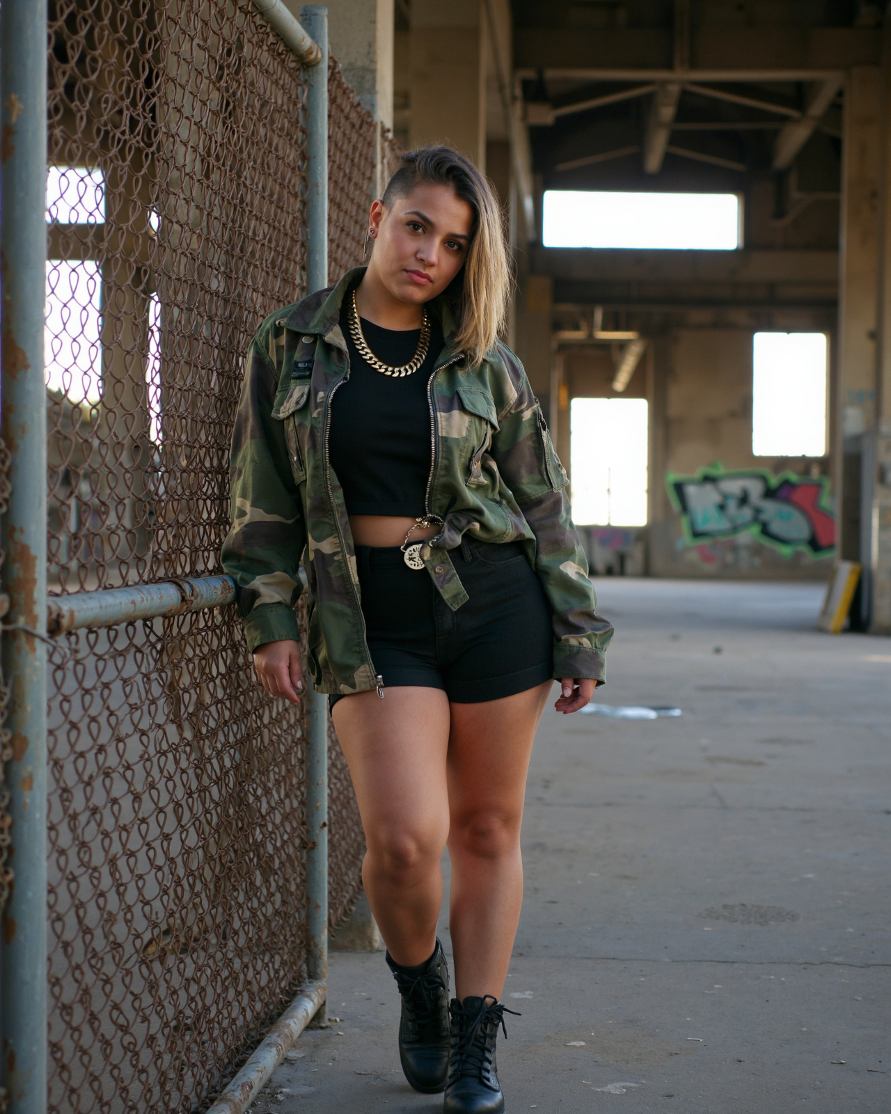 Template example Streetwear 2 (female)